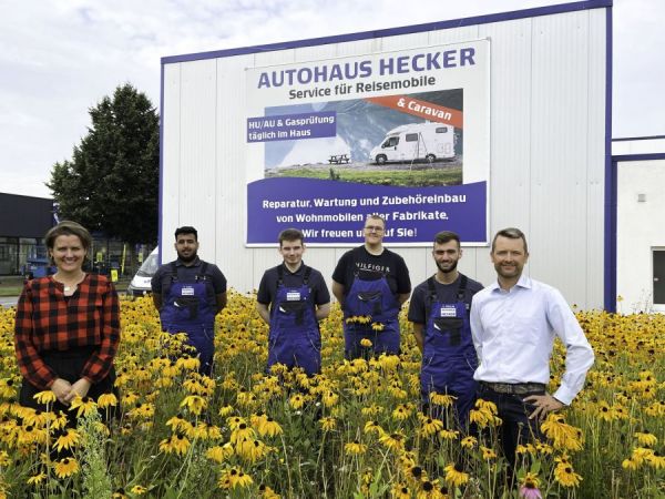 Herzlich Willkommen - 4 neue Azubis ab 01.08.21 am Start